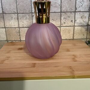 Lamps Berger Elegant Purple Glass Diffuser from France